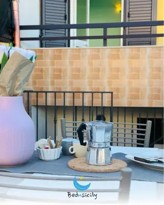 Set per la preparazione di tè e caffè presso Casa Mimosa Marzamemi