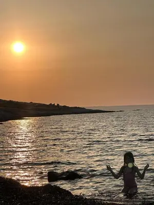 Paesaggio naturale nelle vicinanze della villa