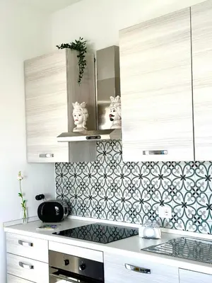 Cucina o angolo cottura di Villa Flora, Piscina Esclusiva e Mare