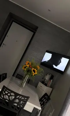TV o dispositivi per l'intrattenimento presso Naomi Luxury Home