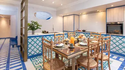 Cucina o angolo cottura di BELVEDERE GUASTELLA A 8, Emma Villas