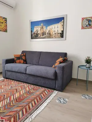 Area soggiorno di Trinacria Home
