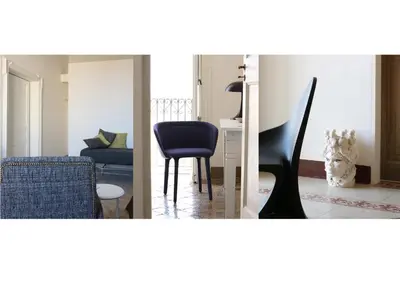 Area soggiorno di Melodia3 Suites Noto