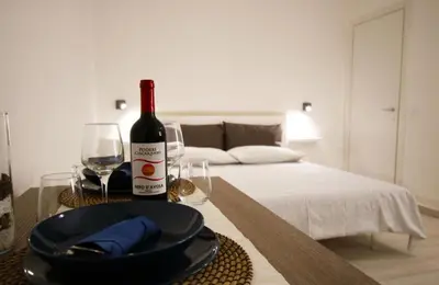 Letto o letti in una camera di I sogni di LUDO open space