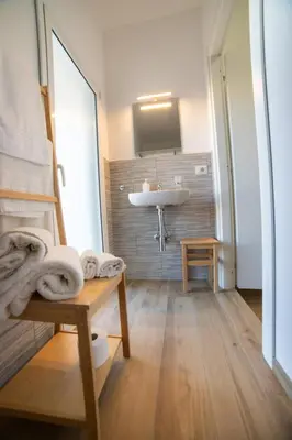 TV o dispositivi per l'intrattenimento presso Residence Le Tre Piazze
