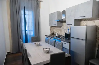 Cucina o angolo cottura di B&B Palazzo Fischetti