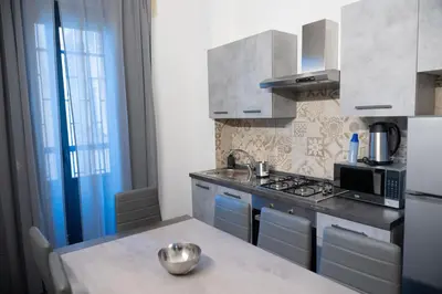 Cucina o angolo cottura di B&B Palazzo Fischetti