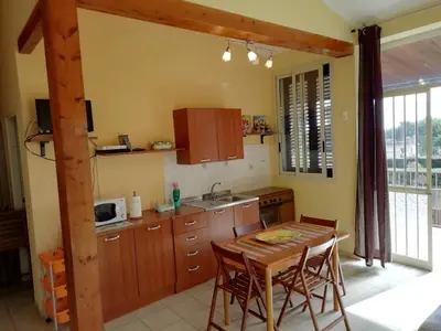 Cucina o angolo cottura di La Sorgente