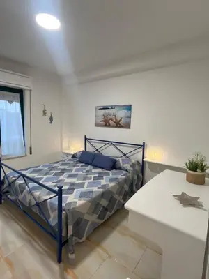 Letto o letti in una camera di La casetta