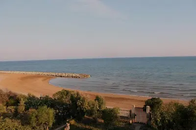 Paesaggio naturale nelle vicinanze della villa