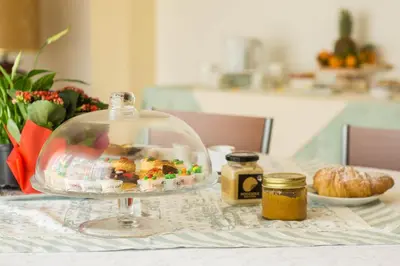 Cibo presso il bed & breakfast o nelle vicinanze