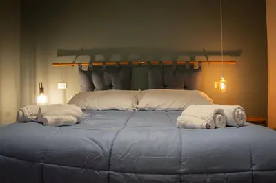 Letto o letti in una camera di La Terrazza di Giulia