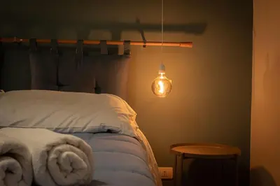 Letto o letti in una camera di La Terrazza di Giulia