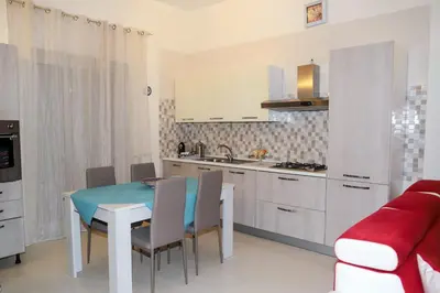 Cucina o angolo cottura di Casa Ierna di Siracusa