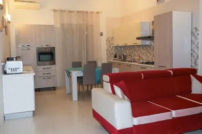 Cucina o angolo cottura di Casa Ierna di Siracusa