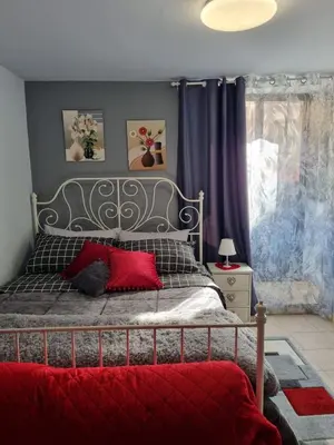 Letto o letti in una camera di Tora Sweet Love