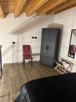 Area soggiorno di Donna Laura Suite