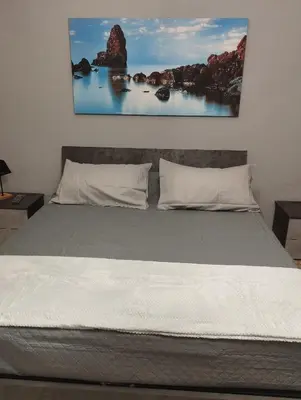 Letto o letti in una camera di Simply Home