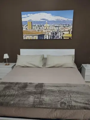 Letto o letti in una camera di Simply Home
