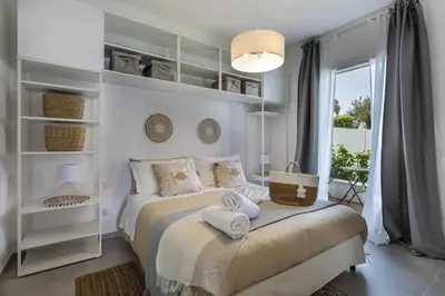 Letto o letti in una camera di ISULATRAVEL - Villa Vitarmi