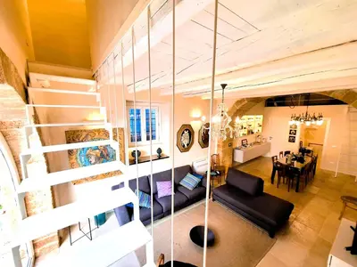 Area soggiorno di DUOMO & DESIGN - Ortigia Holidays