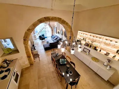 Area soggiorno di DUOMO & DESIGN - Ortigia Holidays