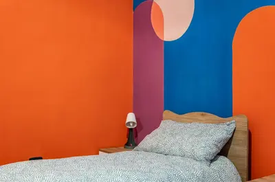 Letto o letti in una camera di GuestHost - I Colori di Lalla - 300 m far from Castello Ursino