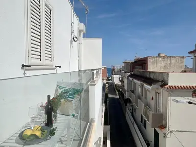 Balcone o terrazza di Loft Sicily's Land 50 meters from the sandy beach