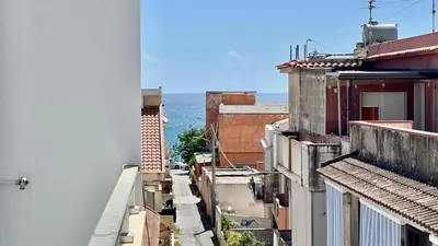 Balcone o terrazza di Loft Sicily's Land 50 meters from the sandy beach