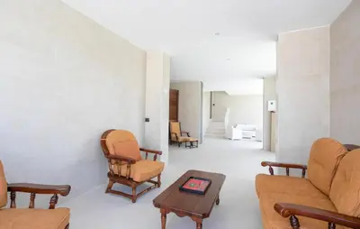 Area soggiorno di Beautiful Home In Punta Milocca