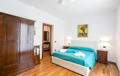 Letto o letti in una camera di Beautiful Home In Punta Milocca