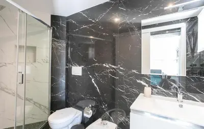 Bagno di Beautiful Home In Punta Milocca