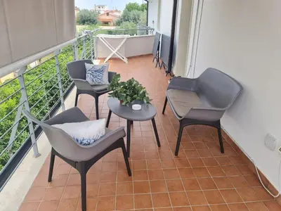 Balcone o terrazza di Bombana Beach Apartments