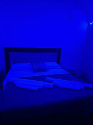 Letto o letti in una camera di Fanale House