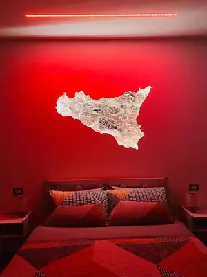 Letto o letti in una camera di I Parienti Ra Zita