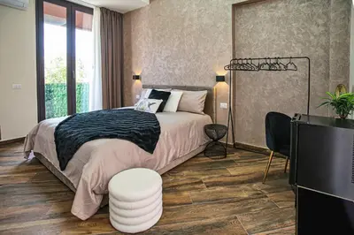 Letto o letti in una camera di Lustru Apartment
