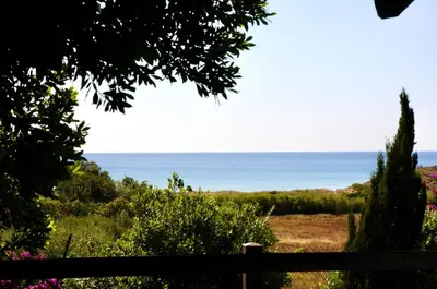 Paesaggio naturale nelle vicinanze della casa vacanze