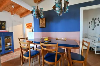 Area soggiorno di Elorina Casa Vacanze Birri sul mare Vendicari Noto