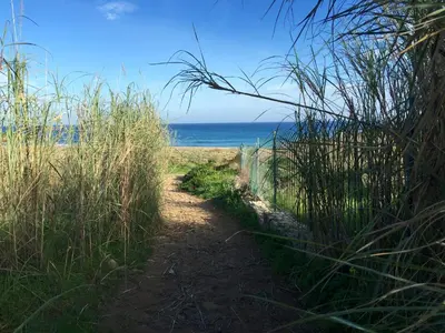 Paesaggio naturale nelle vicinanze della casa vacanze