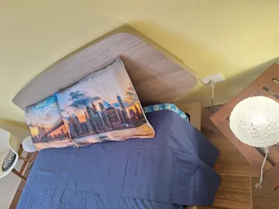 Letto o letti in una camera di B&B Salvo e Terry