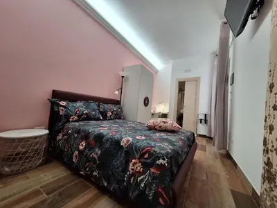 Letto o letti in una camera di B&B Salvo e Terry