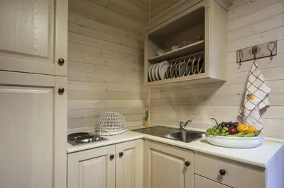 Cucina o angolo cottura di Casale Graffetta