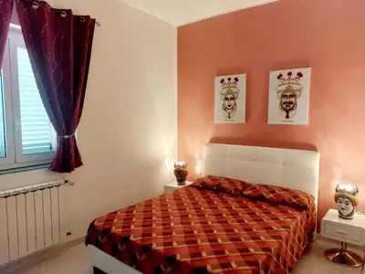 Letto o letti in una camera di Syracuse Blue Sea
