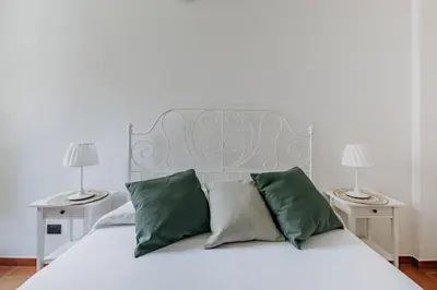Letto o letti in una camera di Green Leaves Apartment