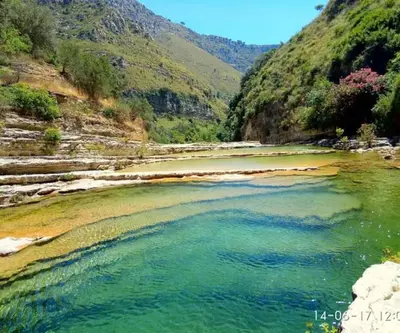 Paesaggio naturale nelle vicinanze della casa vacanze
