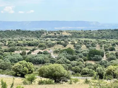 Paesaggio naturale nelle vicinanze della casa vacanze