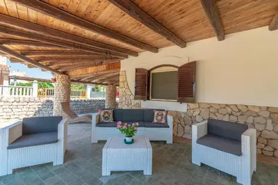 Area soggiorno di Villa d'Eos - Granelli, Pachino