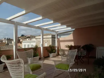 Balcone o terrazza di B&B Home Sweet Home Rosolini
