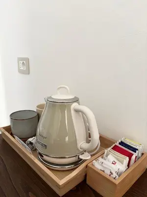 Set per la preparazione di tè e caffè presso Borgo Nocchiara