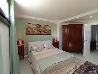 Letto o letti in una camera di Verde Mare Isola